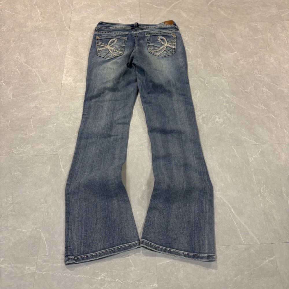 WallFlower Luscious Curvy Bootcut Jeans Blue WBM09485B Size 3 Reg